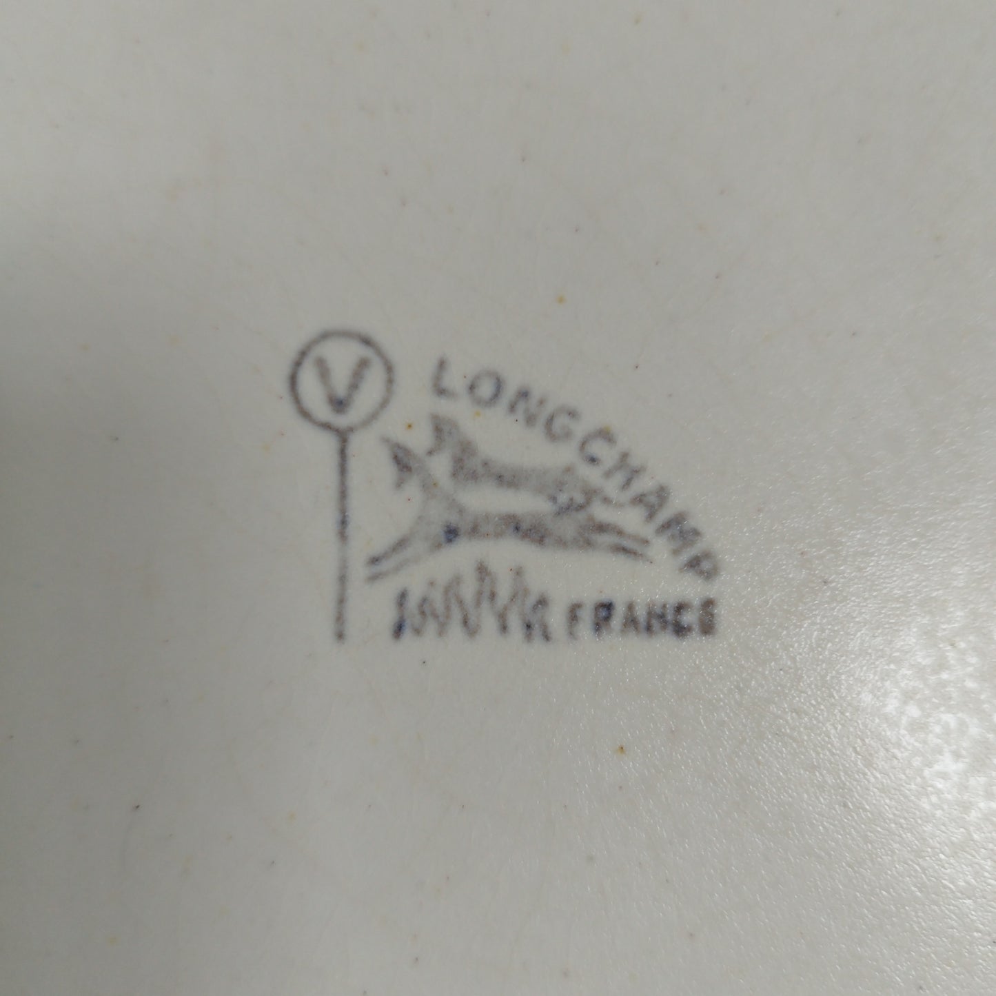 Assiette à fondue Longchamp