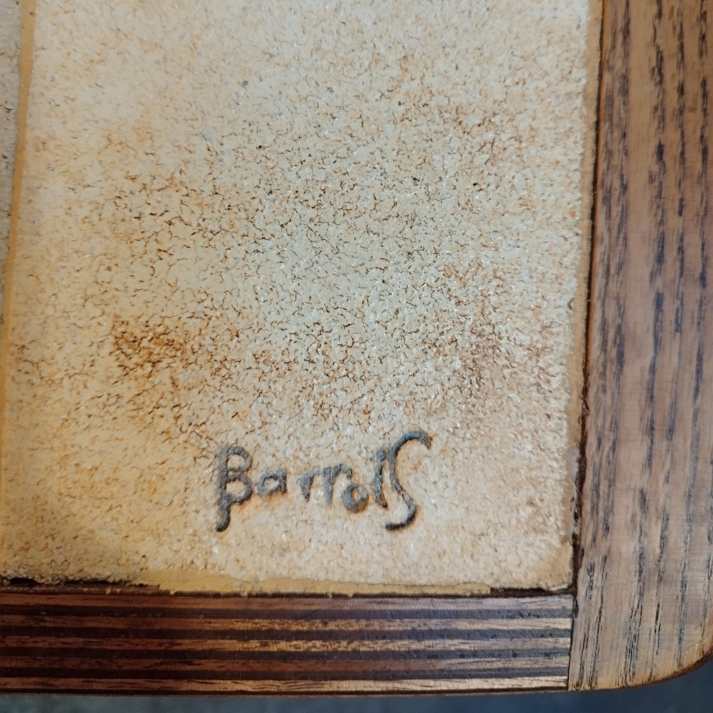 Table céramique vintage Barrois