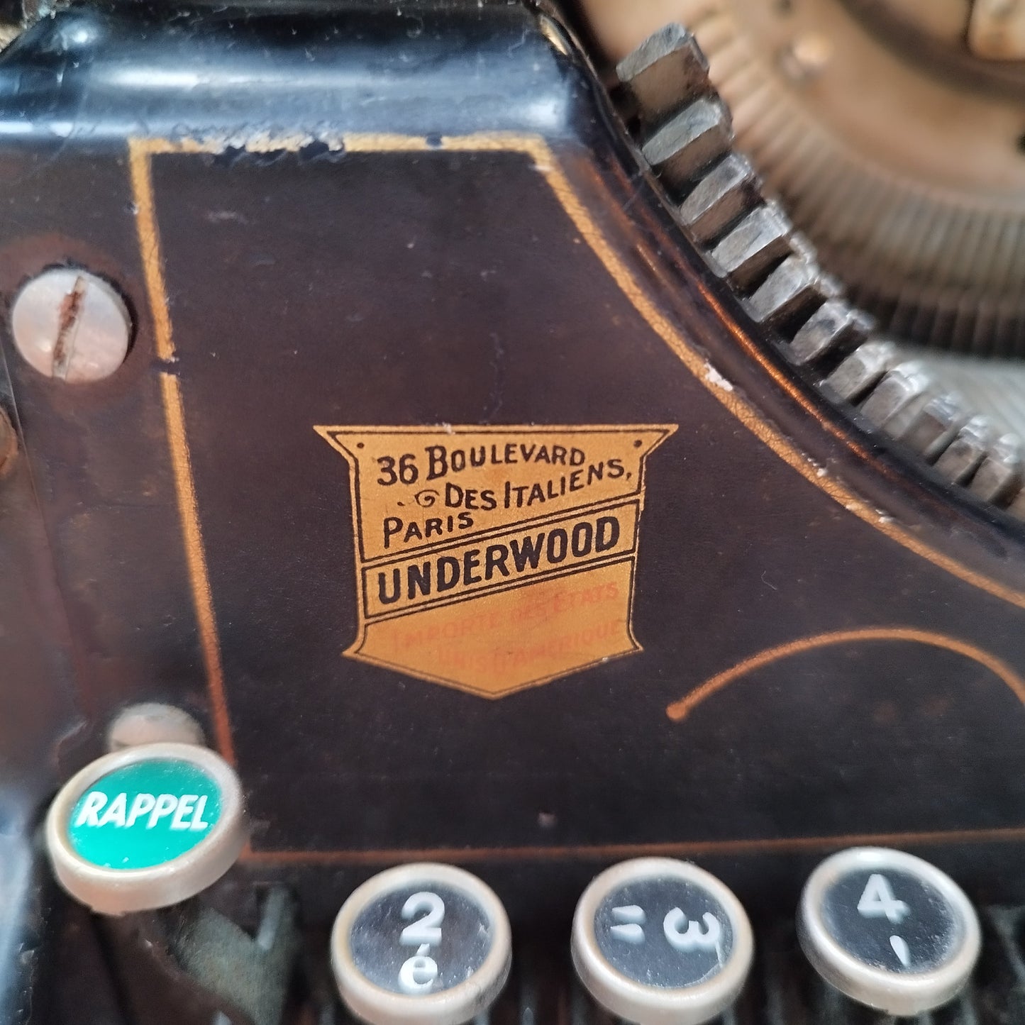 Machine à écrire Underwood N°5