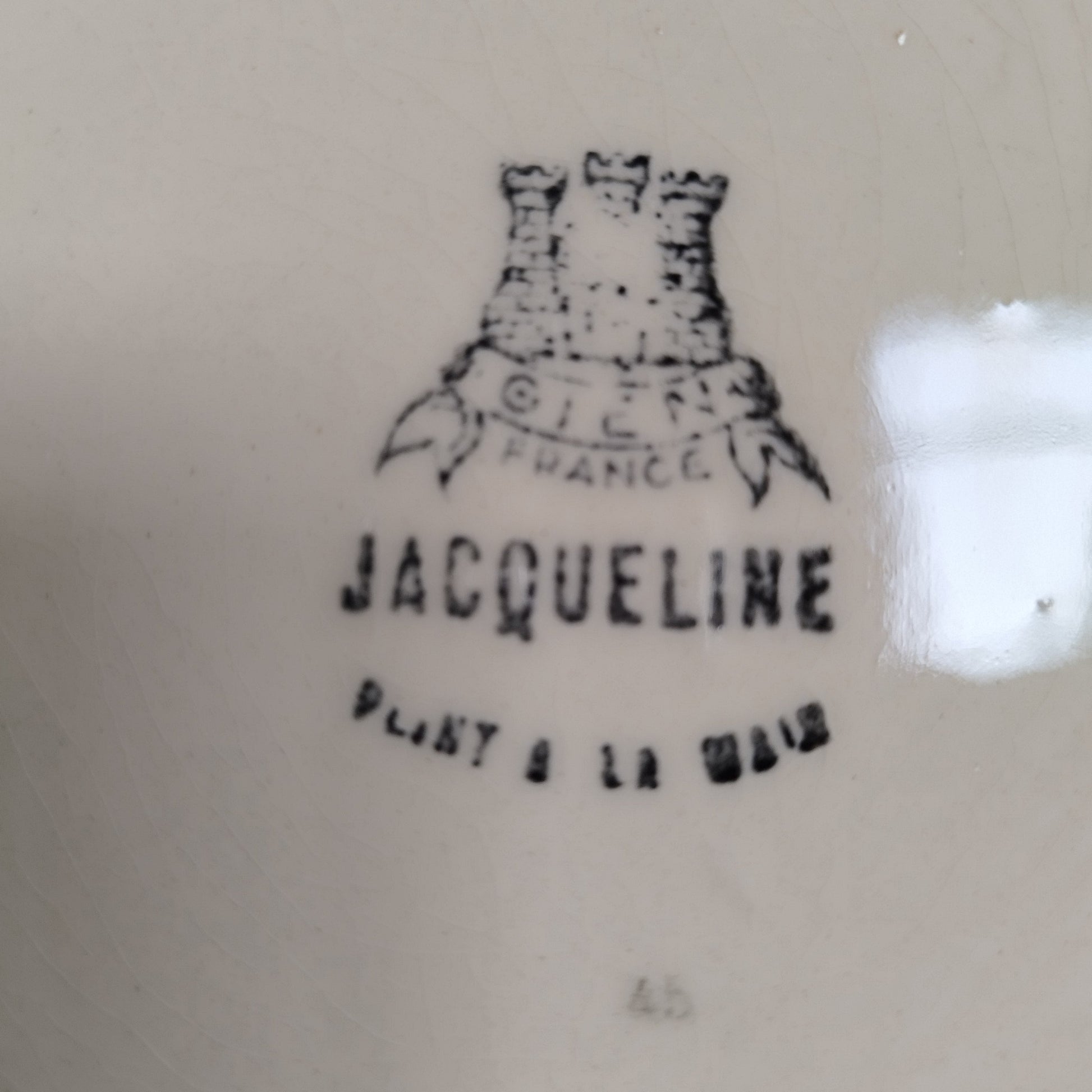 Petite soupière Gien Jacqueline